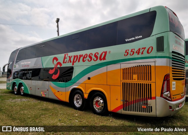 Expressa Turismo 55470 na cidade de Aparecida, São Paulo, Brasil, por Vicente de Paulo Alves. Número da foto: #7081517.