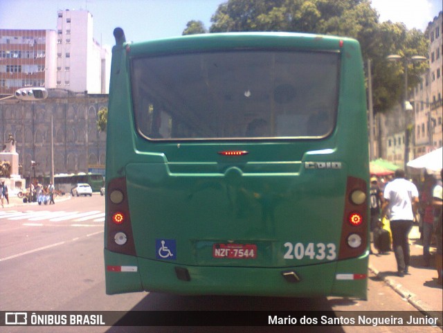 OT Trans - Ótima Salvador Transportes 20433 na cidade de Salvador, Bahia, Brasil, por Mario dos Santos Nogueira Junior. ID da foto: 7080697.