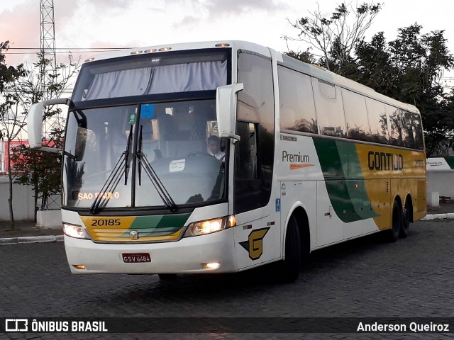 Empresa Gontijo de Transportes 20185 na cidade de Vitória da Conquista, Bahia, Brasil, por Anderson Queiroz. ID da foto: 7081894.