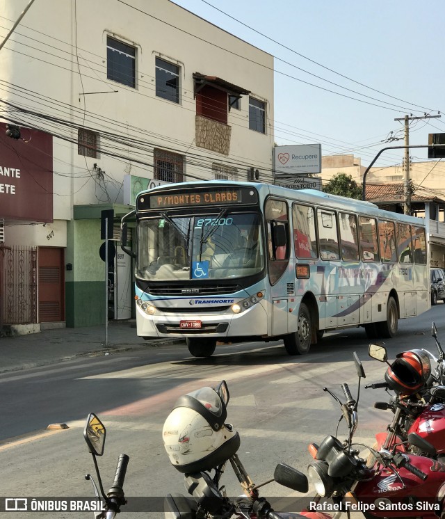 Transnorte - Transporte e Turismo Norte de Minas 87200 na cidade de Montes Claros, Minas Gerais, Brasil, por Rafael Felipe Santos Silva. Número da foto: #7080864.