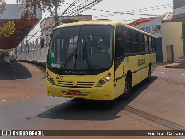 Empresa de Ônibus Tabapuã 800 na cidade de Catanduva, São Paulo, Brasil, por Eric Fra.  Carraro. ID da foto: 7081144.