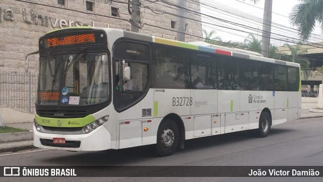 Viação Pavunense B32728 na cidade de Rio de Janeiro, Rio de Janeiro, Brasil, por João Victor Damião. ID da foto: 7080567.