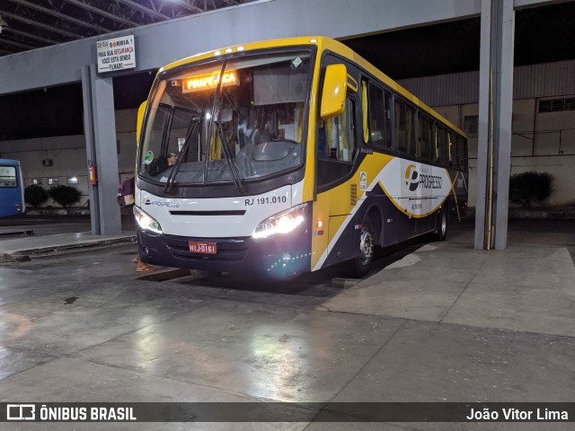 Viação Progresso RJ 191.010 na cidade de Além Paraíba, Minas Gerais, Brasil, por João Vitor Lima. ID da foto: 7082093.