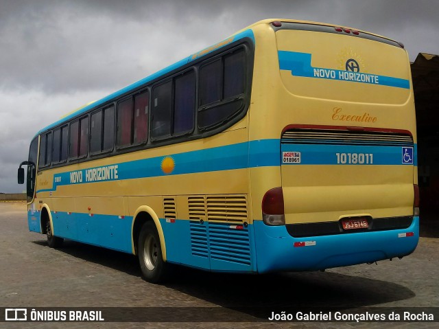 Viação Novo Horizonte 1018011 na cidade de Vitória da Conquista, Bahia, Brasil, por João Gabriel Gonçalves da Rocha. Número da foto: #7081431.