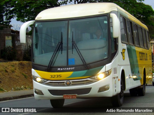 Empresa Gontijo de Transportes 3235 na cidade de Belo Horizonte, Minas Gerais, Brasil, por Adão Raimundo Marcelino. ID da foto: 7085508.