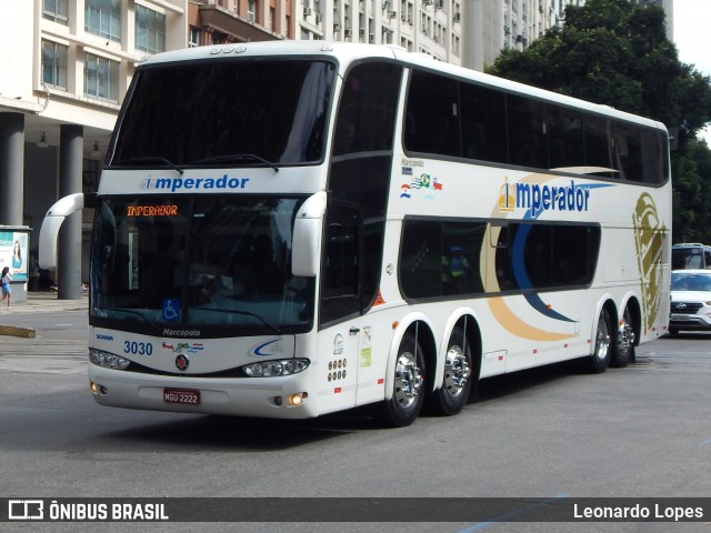 Imperador Turismo 3030 na cidade de Rio de Janeiro, Rio de Janeiro, Brasil, por Leonardo Lopes. ID da foto: 7083692.