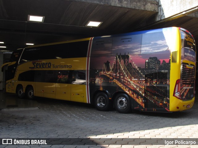 Severo Turismo 1530 na cidade de Belo Horizonte, Minas Gerais, Brasil, por Igor Policarpo. ID da foto: 7084534.