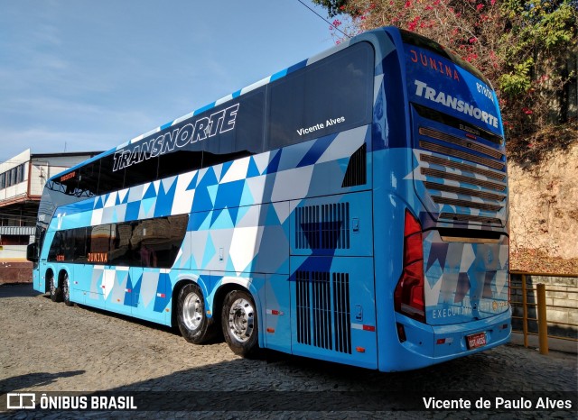 Transnorte - Transporte e Turismo Norte de Minas 87800 na cidade de Belo Horizonte, Minas Gerais, Brasil, por Vicente de Paulo Alves. ID da foto: 7083612.