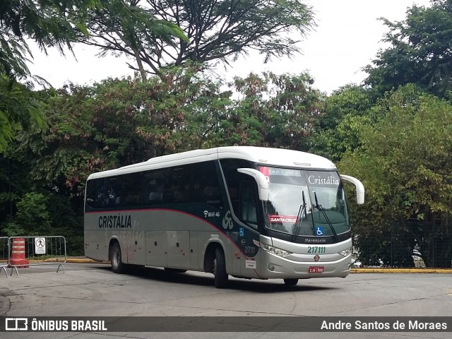 Expresso Cristália 217111 na cidade de São Paulo, São Paulo, Brasil, por Andre Santos de Moraes. Número da foto: #7084492.
