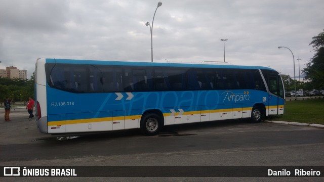 Viação Nossa Senhora do Amparo RJ 186.018 na cidade de Rio de Janeiro, Rio de Janeiro, Brasil, por Danilo  Ribeiro. Número da foto: #7084791.