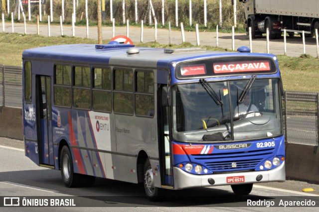 Empresa de Ônibus Pássaro Marron 92.905 na cidade de Aparecida, São Paulo, Brasil, por Rodrigo  Aparecido. Número da foto: #7084846.
