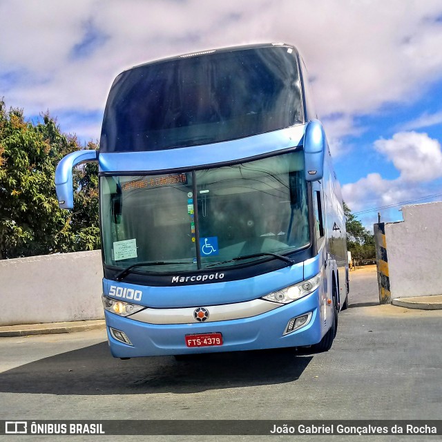 Viação Águia Branca 50100 na cidade de Vitória da Conquista, Bahia, Brasil, por João Gabriel Gonçalves da Rocha. Número da foto: #7083839.