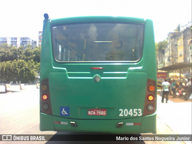 OT Trans - Ótima Salvador Transportes 20453 na cidade de Salvador, Bahia, Brasil, por Mario dos Santos Nogueira Junior. ID da foto: 7084795.