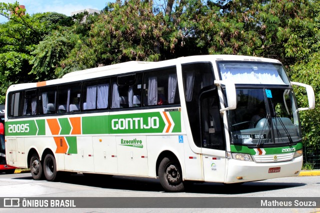 Empresa Gontijo de Transportes 20095 na cidade de São Paulo, São Paulo, Brasil, por Matheus Souza. ID da foto: 7085116.