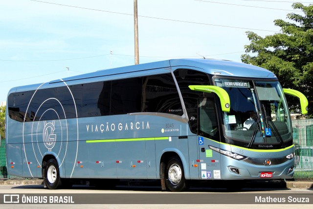 Viação Garcia 8045 na cidade de São Paulo, São Paulo, Brasil, por Matheus Souza. ID da foto: 7085126.