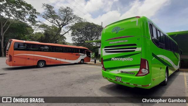 Autotransportes Tilarán S.A. SJB 16135 na cidade de Miramar, Montes de Oro, Puntarenas, Costa Rica, por Christopher Gamboa. ID da foto: 7085966.