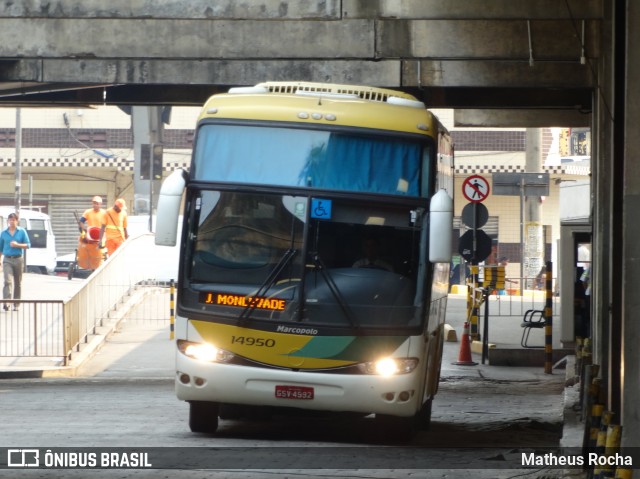 Empresa Gontijo de Transportes 14950 na cidade de Belo Horizonte, Minas Gerais, Brasil, por Matheus Rocha. Número da foto: #7084797.