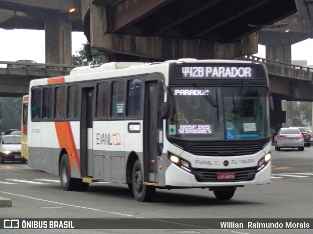 Evanil Transportes e Turismo RJ 132.001 na cidade de Rio de Janeiro, Rio de Janeiro, Brasil, por Willian Raimundo Morais. Número da foto: #7083795.