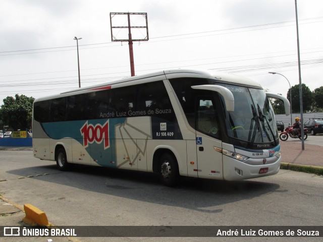 Auto Viação 1001 RJ 108.409 na cidade de Cabo Frio, Rio de Janeiro, Brasil, por André Luiz Gomes de Souza. ID da foto: 7085197.