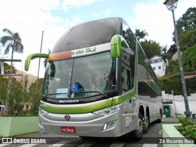 Transbrisul - Transportes Brisas do Sul 300 na cidade de Petrópolis, Rio de Janeiro, Brasil, por Zé Ricardo Reis. ID da foto: 7087138.