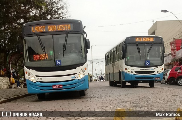 Empresa de Transporte Coletivo Viamão 563 na cidade de Viamão, Rio Grande do Sul, Brasil, por Max Ramos. ID da foto: 7086354.