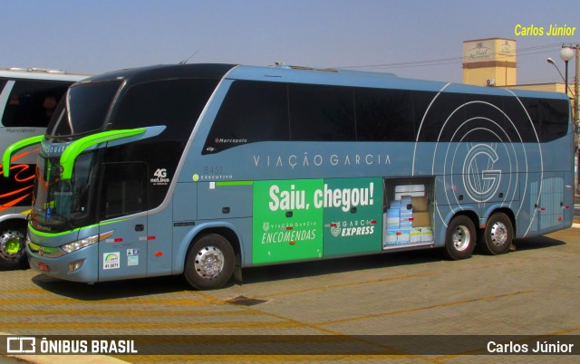 Viação Garcia 8451 na cidade de Goiânia, Goiás, Brasil, por Carlos Júnior. Número da foto: #7088626.