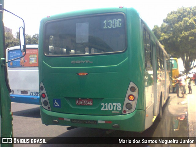 OT Trans - Ótima Salvador Transportes 21078 na cidade de Salvador, Bahia, Brasil, por Mario dos Santos Nogueira Junior. Número da foto: #7086394.