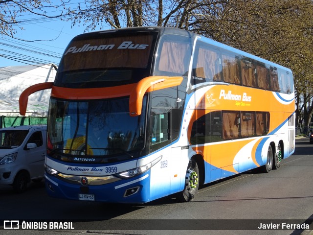 Pullman Bus 3959 na cidade de Chillán, Ñuble, Bío-Bío, Chile, por Javier Ferrada. Número da foto: #7088257.