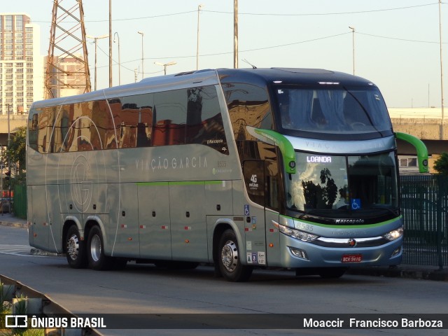 Viação Garcia 8535 na cidade de São Paulo, São Paulo, Brasil, por Moaccir  Francisco Barboza. ID da foto: 7087115.