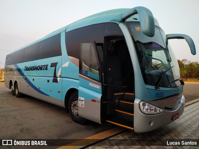 Transnorte - Transporte e Turismo Norte de Minas 85200 na cidade de Pirapora, Minas Gerais, Brasil, por Lucas Santos. Número da foto: #7086422.