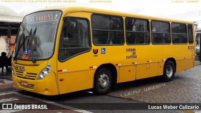 Transporte Coletivo Glória BC925 na cidade de Curitiba, Paraná, Brasil, por Lucas Weber Calizario. Número da foto: #7088722.