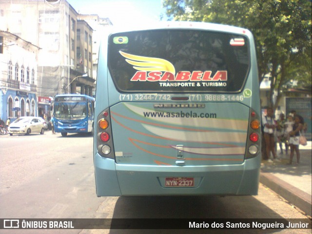 Asabela Transportes e Turismo 1310 na cidade de Salvador, Bahia, Brasil, por Mario dos Santos Nogueira Junior. Número da foto: #7086397.
