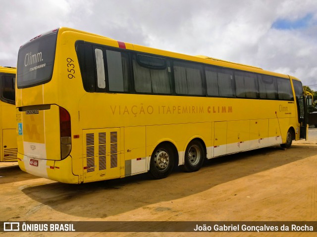 Viação Itapemirim 9539 na cidade de Vitória da Conquista, Bahia, Brasil, por João Gabriel Gonçalves da Rocha. ID da foto: 7086787.