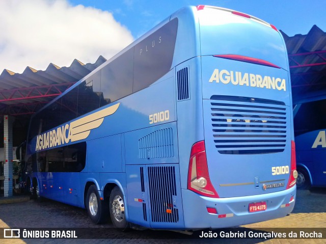 Viação Águia Branca 50100 na cidade de Vitória da Conquista, Bahia, Brasil, por João Gabriel Gonçalves da Rocha. Número da foto: #7086794.