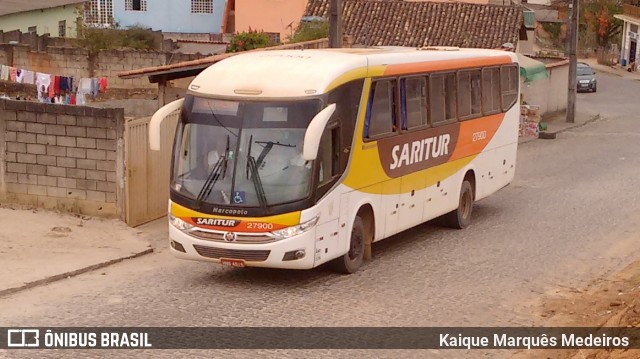 Saritur - Santa Rita Transporte Urbano e Rodoviário 27900 na cidade de Bonfim, Minas Gerais, Brasil, por Kaique Marquês Medeiros . Número da foto: #7086770.