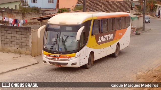 Saritur - Santa Rita Transporte Urbano e Rodoviário 27900 na cidade de Bonfim, Minas Gerais, Brasil, por Kaique Marquês Medeiros . ID da foto: 7086770.