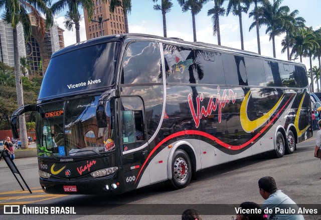 Ônibus Particulares 600 na cidade de Aparecida, São Paulo, Brasil, por Vicente de Paulo Alves. ID da foto: 7086686.