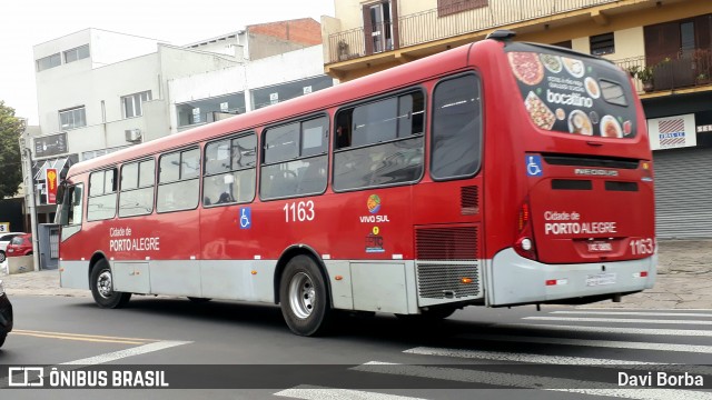 Trevo Transportes Coletivos 1163 na cidade de Porto Alegre, Rio Grande do Sul, Brasil, por Davi Borba. ID da foto: 7086687.