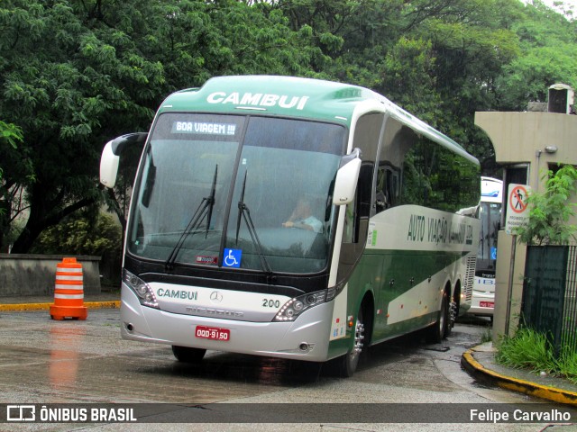 Auto Viação Cambuí 200 na cidade de São Paulo, São Paulo, Brasil, por Felipe Carvalho. Número da foto: #7086040.