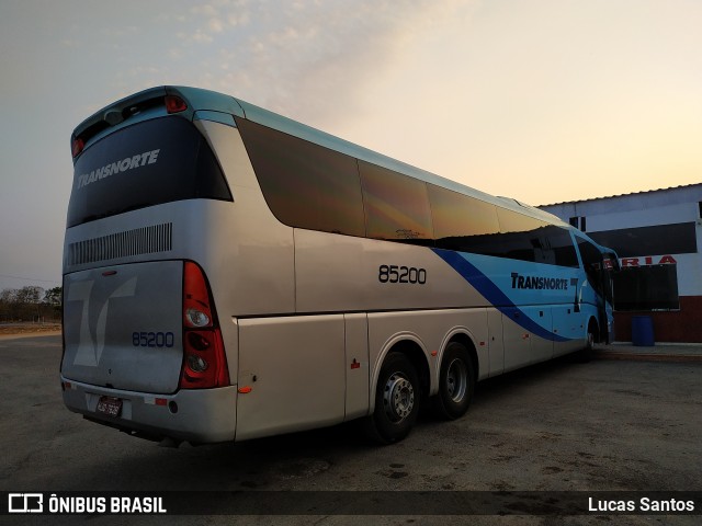 Transnorte - Transporte e Turismo Norte de Minas 85200 na cidade de Pirapora, Minas Gerais, Brasil, por Lucas Santos. Número da foto: #7086419.