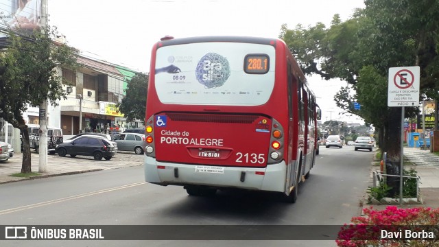 VTC - Viação Teresópolis Cavalhada 2135 na cidade de Porto Alegre, Rio Grande do Sul, Brasil, por Davi Borba. Número da foto: #7086690.