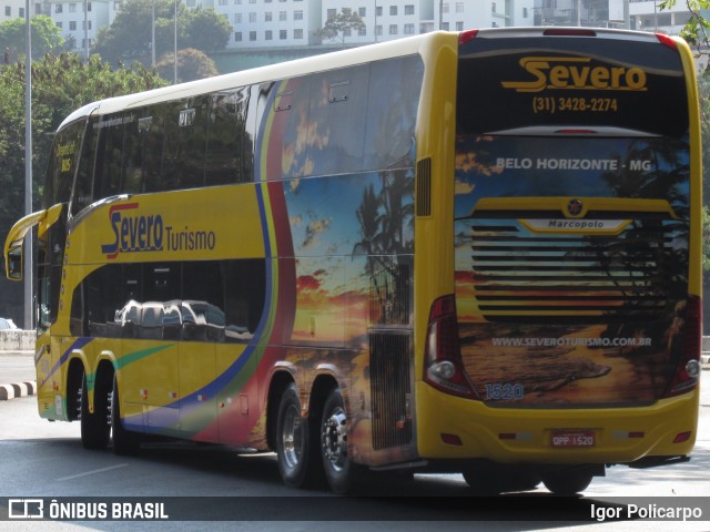 Severo Turismo 1520 na cidade de Belo Horizonte, Minas Gerais, Brasil, por Igor Policarpo. ID da foto: 7090320.