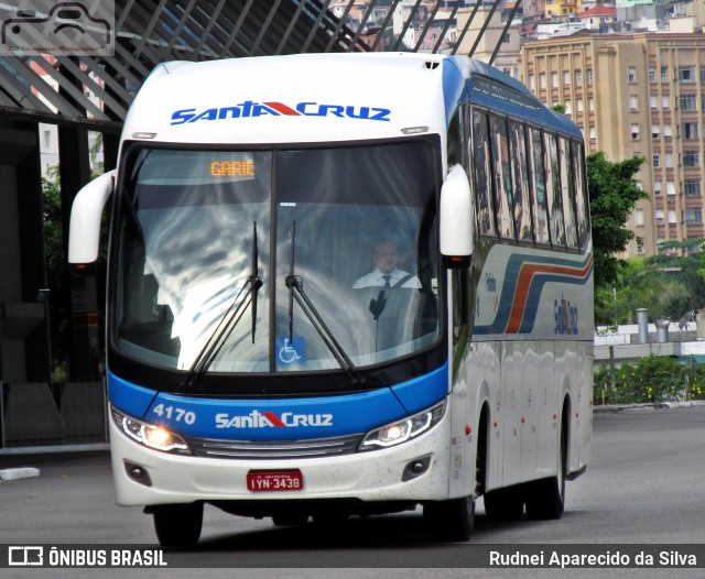 VUSC - Viação União Santa Cruz 4170 na cidade de Florianópolis, Santa Catarina, Brasil, por Rudnei Aparecido da Silva. Número da foto: #7090309.