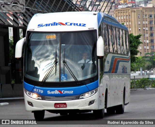 VUSC - Viação União Santa Cruz 4170 na cidade de Florianópolis, Santa Catarina, Brasil, por Rudnei Aparecido da Silva. ID da foto: 7090309.