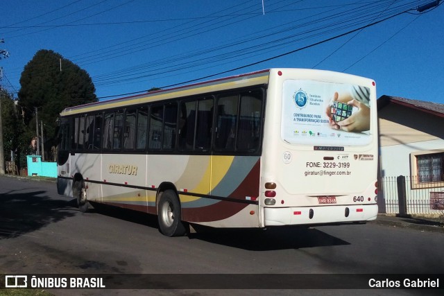 Viação Giratur 640 na cidade de Caxias do Sul, Rio Grande do Sul, Brasil, por Carlos Gabriel. Número da foto: #7090653.