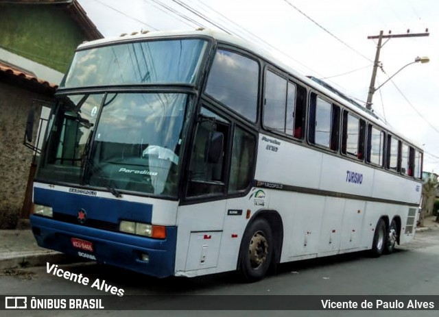 Ônibus Particulares 8465 na cidade de Matozinhos, Minas Gerais, Brasil, por Vicente de Paulo Alves. ID da foto: 7092073.