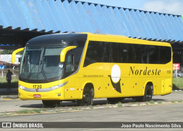 Viação Nordeste 1720 na cidade de Natal, Rio Grande do Norte, Brasil, por Joao Paulo Nascimento Silva. ID da foto: 7092653.