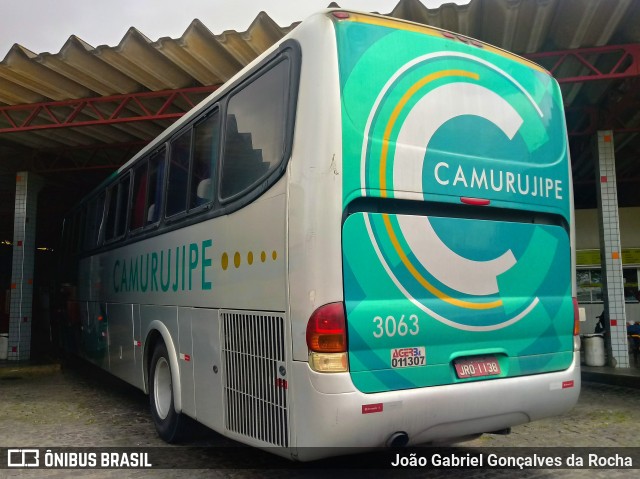 Auto Viação Camurujipe 3063 na cidade de Vitória da Conquista, Bahia, Brasil, por João Gabriel Gonçalves da Rocha. Número da foto: #7092345.