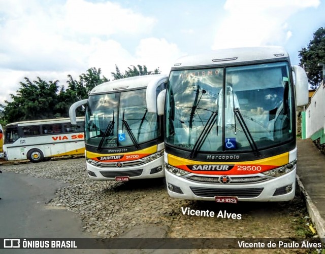 Saritur - Santa Rita Transporte Urbano e Rodoviário 29500 na cidade de Matozinhos, Minas Gerais, Brasil, por Vicente de Paulo Alves. ID da foto: 7092131.