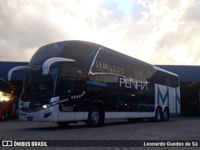 Empresa de Ônibus Nossa Senhora da Penha 59003 na cidade de Curitiba, Paraná, Brasil, por Leonardo Guedes de Sá. Número da foto: #7092486.